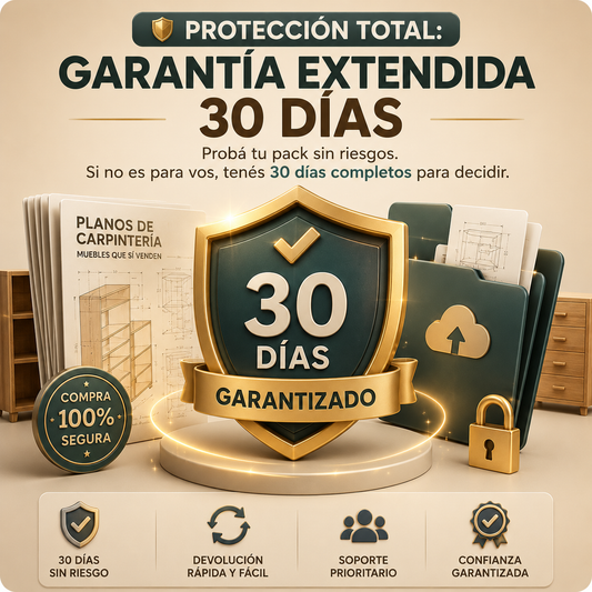GARANTÍA EXTENDIDA 30 DÍAS