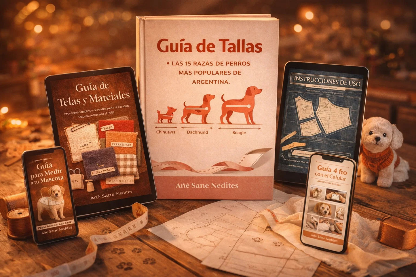 Moldes Ropa Mascotas + 4 Bonuses Aceleradores